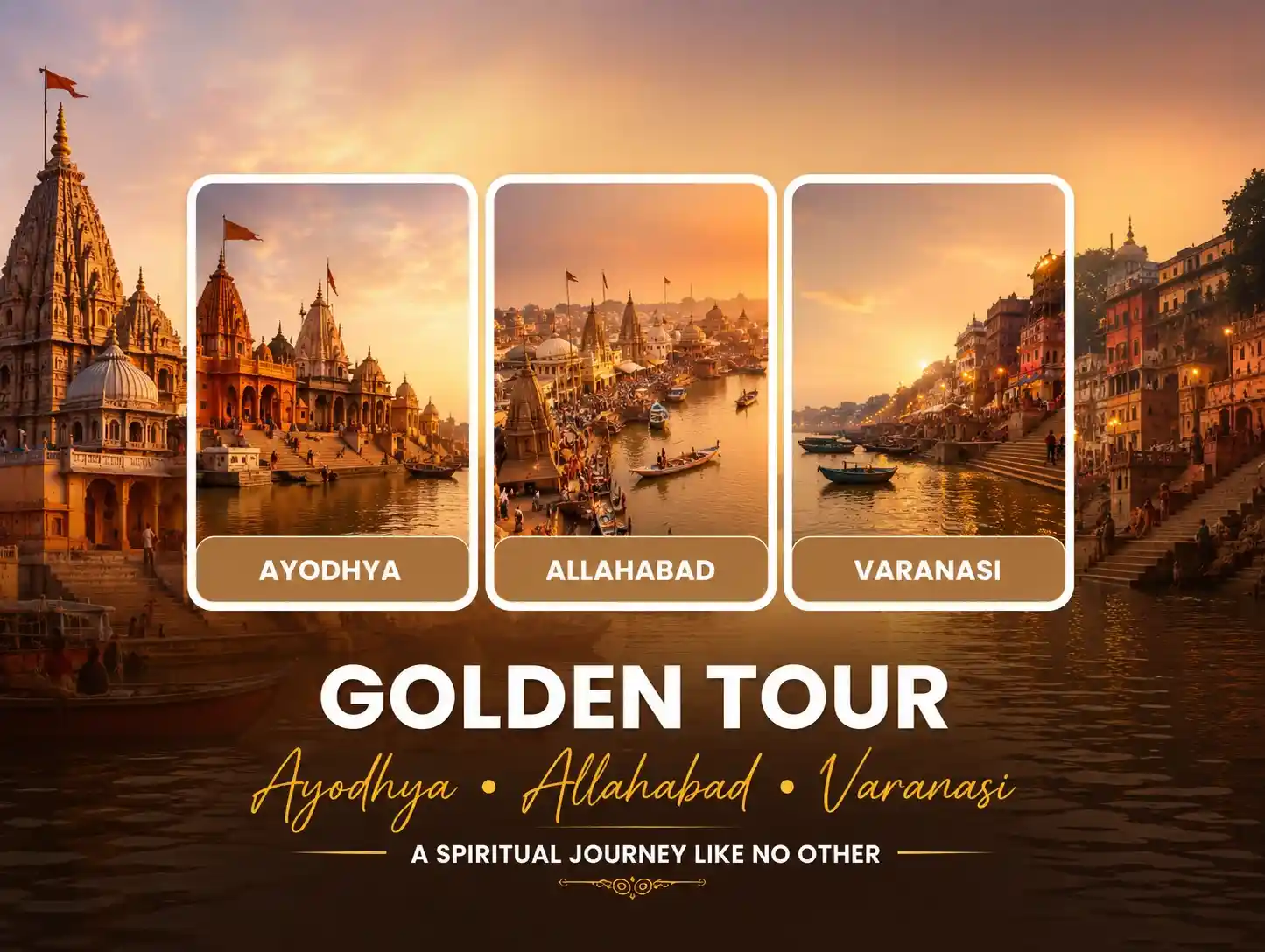 Golden Tour Ayodhya Allahabad Varanasi